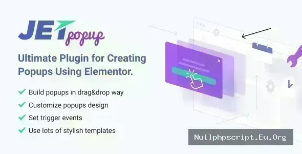 JetPopup v2.1.0 - Popup Addon for Elementor
