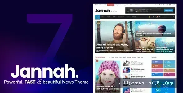 Jannah v7.6.5 - Newspaper Magazine News BuddyPress AMP