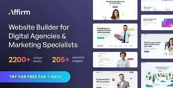 Affirm v4.3.1 - Marketing & Digital Agency WordPress Theme