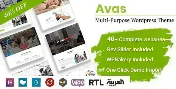 Avas v6.9.11 - Multi-Purpose WordPress Theme
