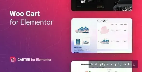 Carter v1.0.3 - Advanced WooCommerce Cart for Elementor