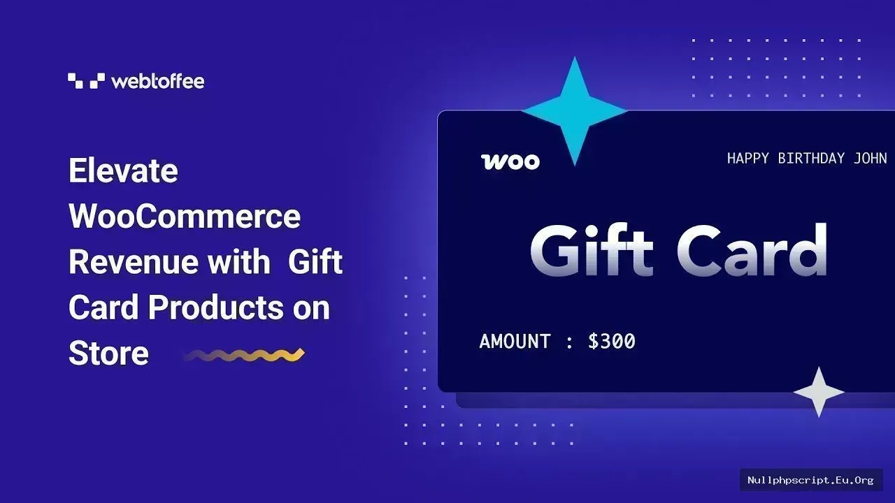WooCommerce Gift Cards By WebToffee v1.8.0