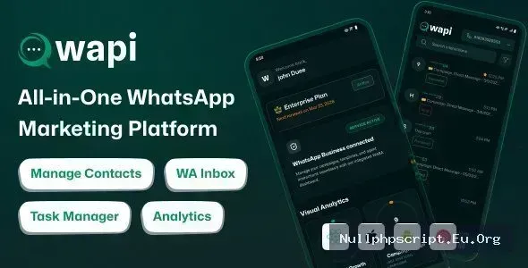 Wapi - WhatsApp CRM Mobile App | React Native CLI Android iOS - 31 March 2026