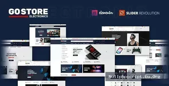 GoStore v1.7.1 - Elementor WooCommerce WordPress Theme