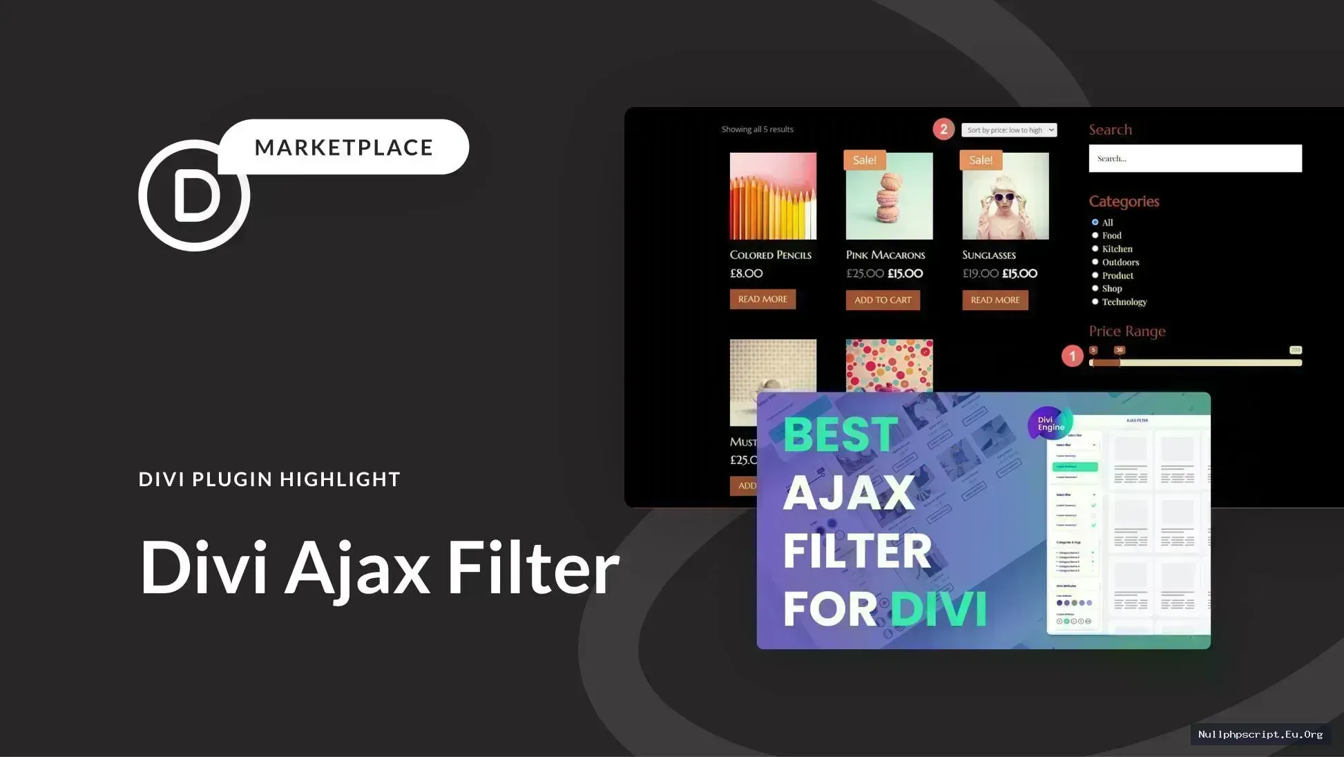 Divi Ajax Filter v4.1.9