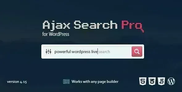Ajax Search Pro for WordPress v4.28.3