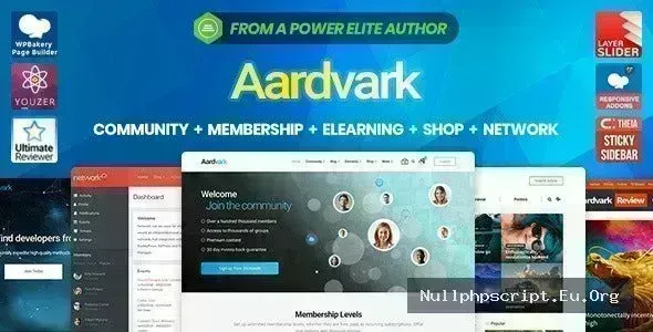 Aardvark v4.7 - Community, Membership, BuddyPress Theme