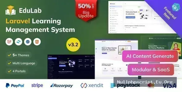 Edulab LMS v3.2 - Laravel Learning Management System
