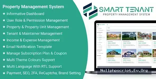 Smart Tenant SaaS v2.4 - Property Management System