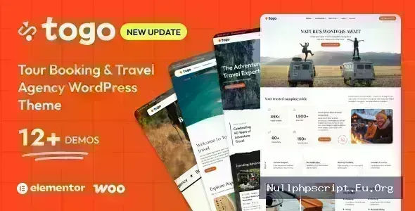 Togo v1.1.0 – Travel & Tour Booking WordPress Theme