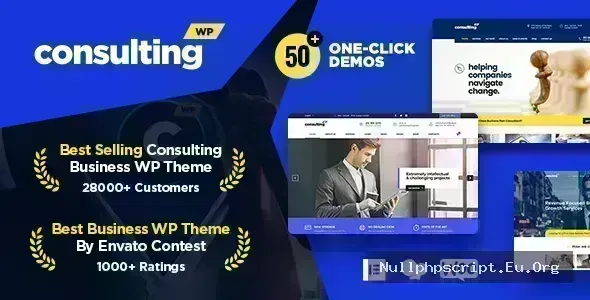 Consulting v6.7.7 - Business, Finance WordPress Theme