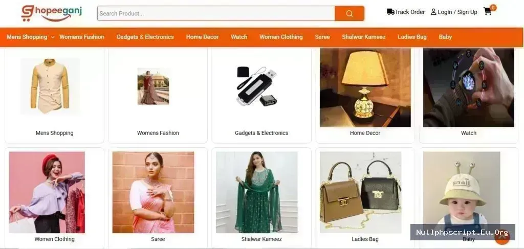 Ecommerce Laravel Script